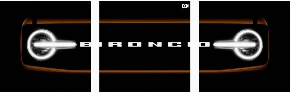 Ford Bronco Teaser