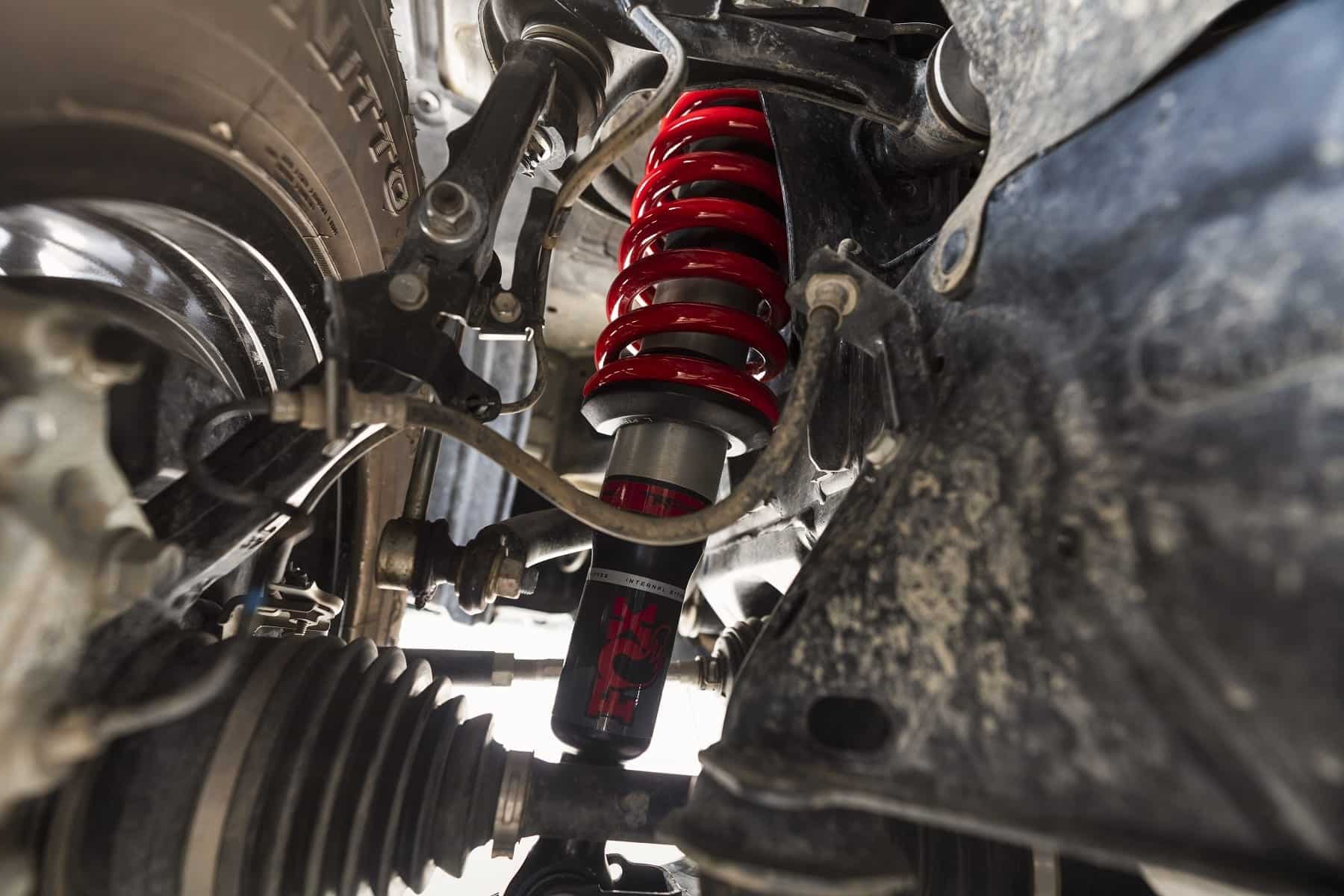 off-road truck suspension squat