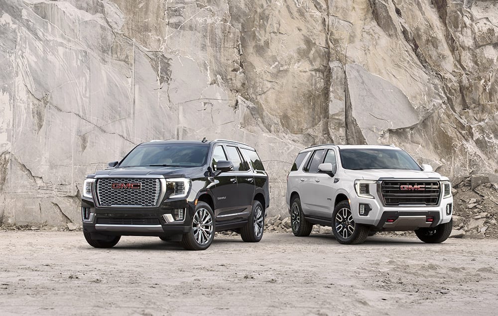 New features already? 2021 GMC Yukon AT4, SLE with new options offered