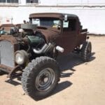 Rat Rod pickup High Plains Riot Show