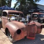 Rat Rod pickup High Plains Riot Show