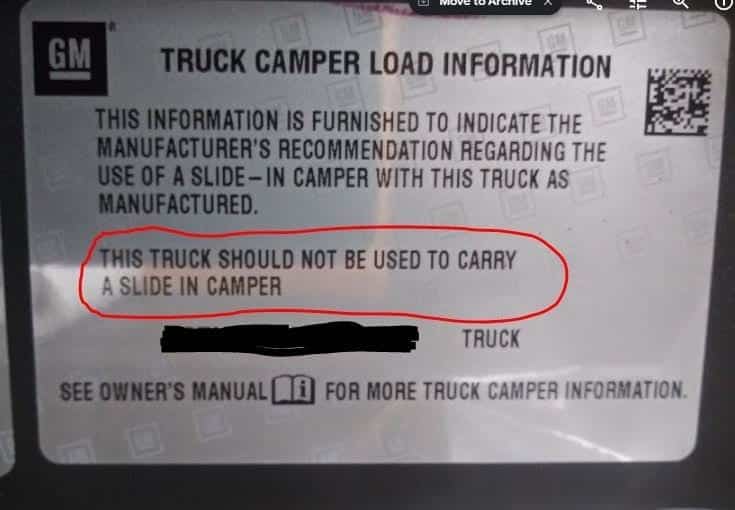 Chevy Colorado Slide-In Camper