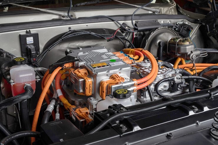 Chevy Previews Electric Vehicle eCrate with 1977 K5 Blazer Concept
