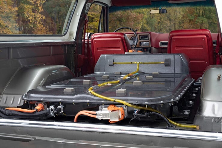 Chevy Previews Electric Vehicle eCrate with 1977 K5 Blazer Concept
