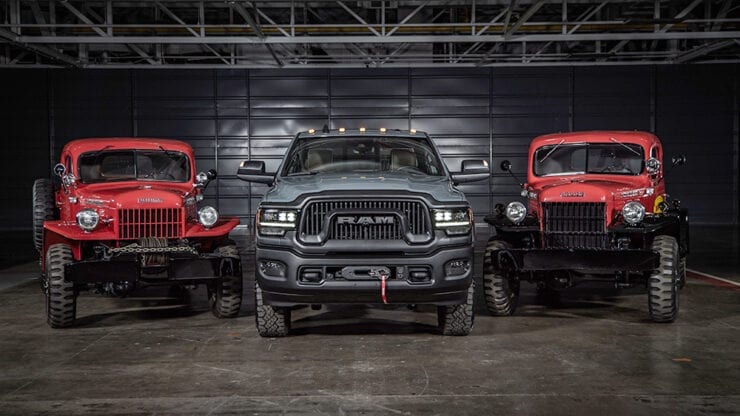 2021 Ram Power Wagon 75th Anniversary Edition front 3/4