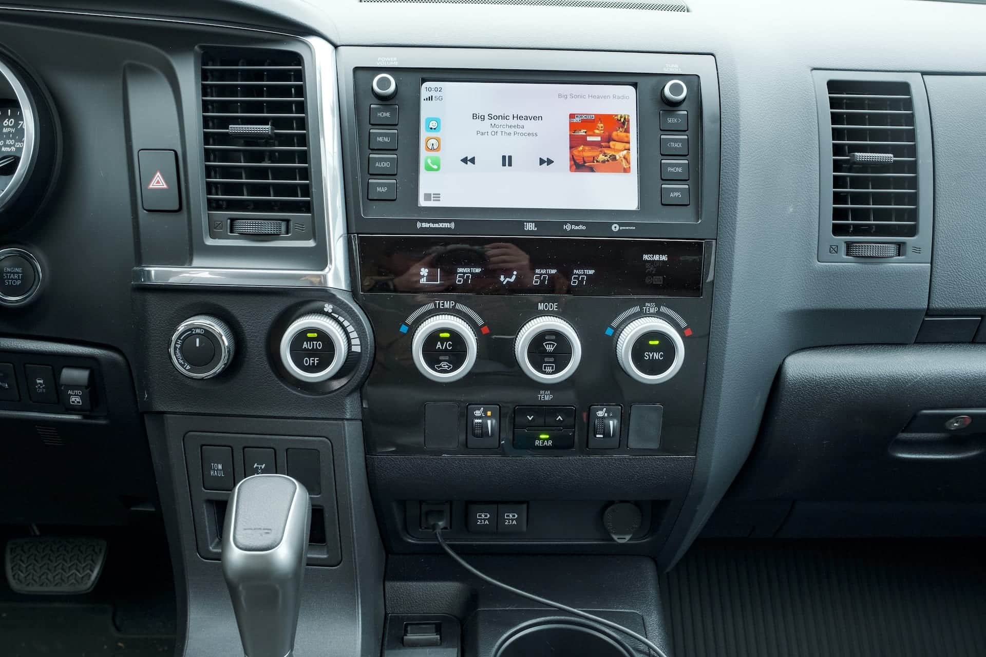 2020 Toyota Sequoia TRD Pro infotainment