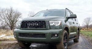 2020 Toyota Sequoia TRD Pro hero shot