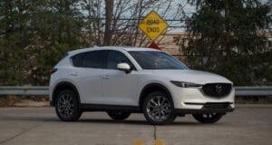 2021 Mazda CX-5 Signature AWD right front 3/4 view