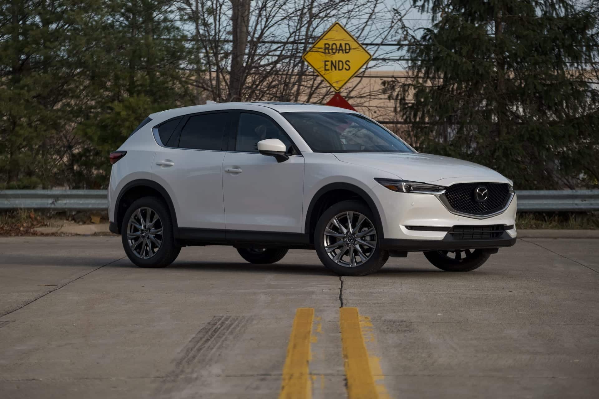 2021 Mazda CX-5 Signature AWD right front 3/4 view