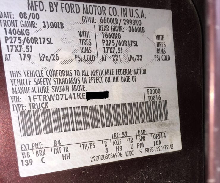 Ford F-150 towing