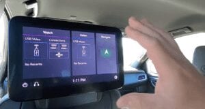 2021 Chevy Tahoe rear entertainment package