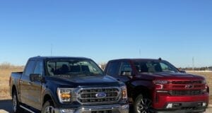 Towing 2021 Ford F-150 Hybrid vs 2021 Chevy Silverado Diesel