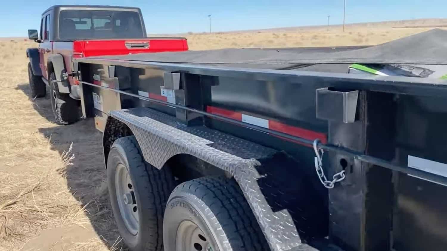 Towing with the 2021 Jeep Gladiator diesel