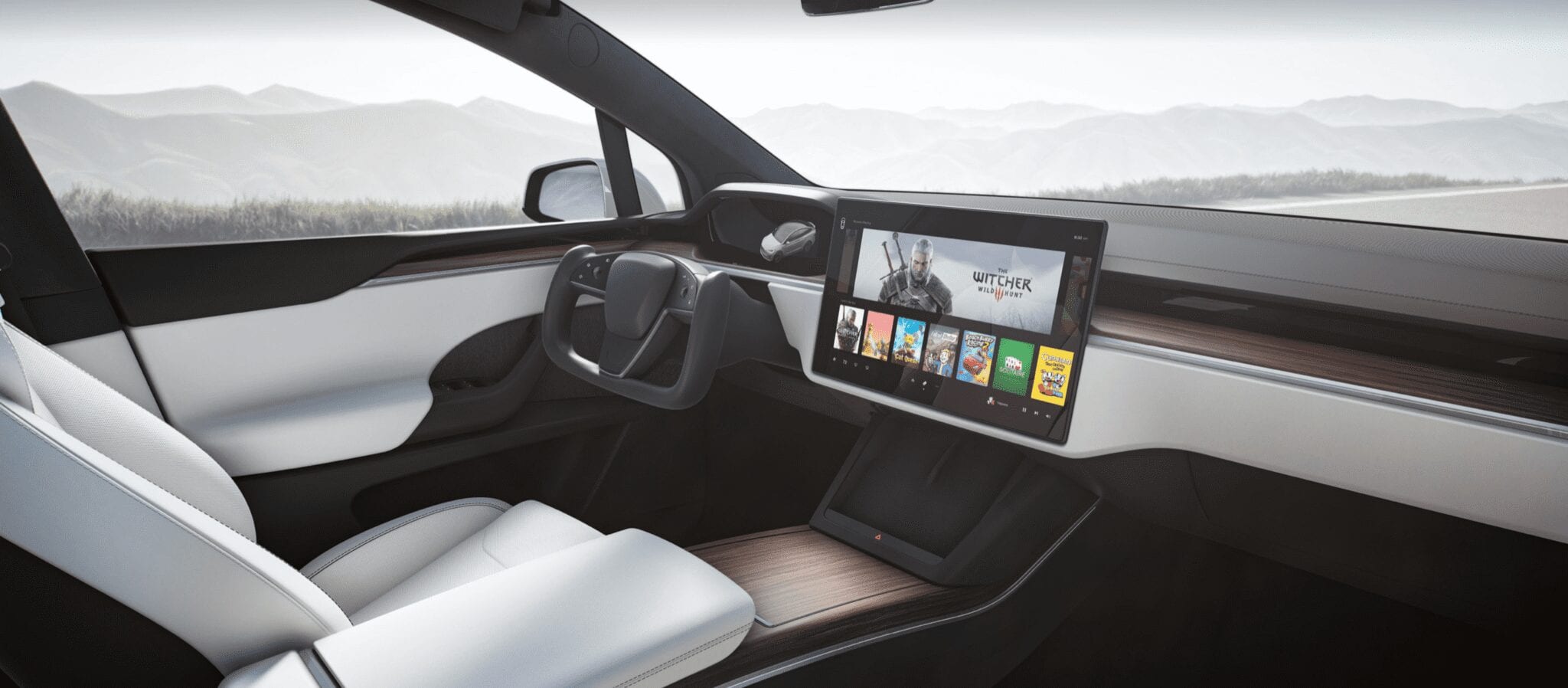 Model X interior