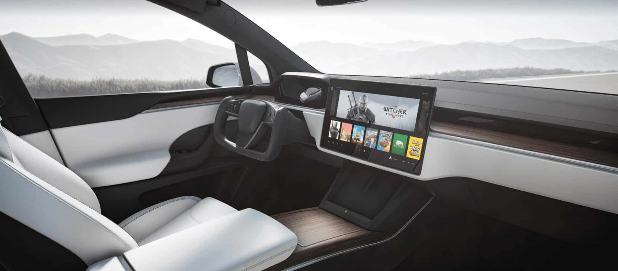 Model X interior