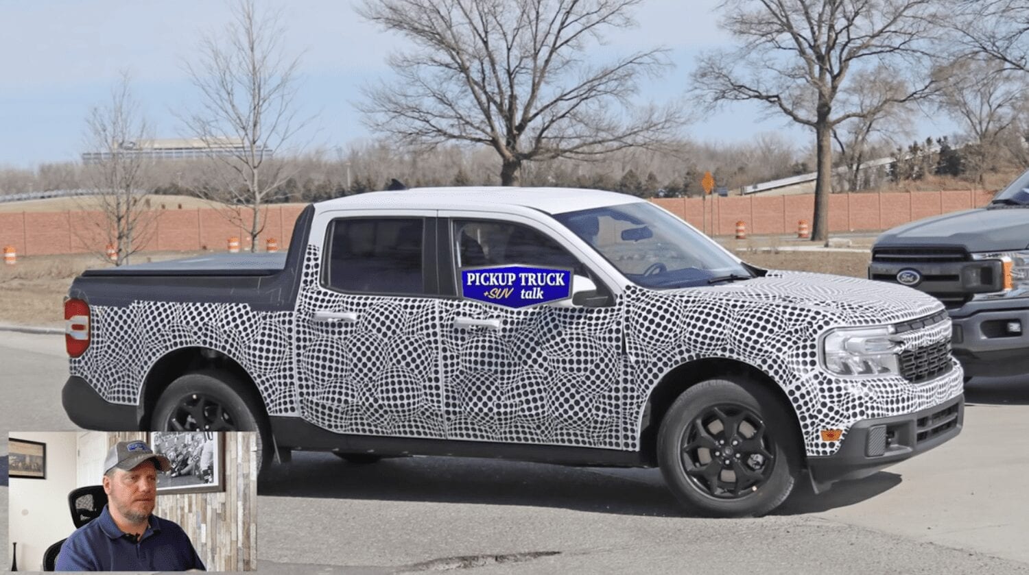2022 Ford Maverick spied