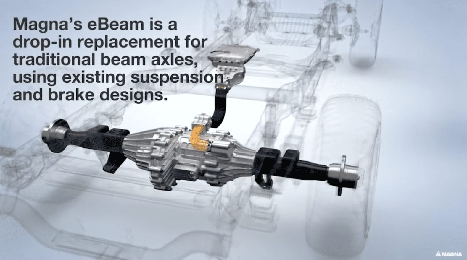 Magna eBeam Electric Truck Axles
