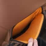 2022 Ford Bronco Sport rear seat pocket liner detail