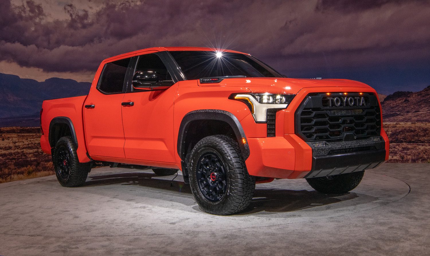 Toyota Tundra TRD Pro tires 1