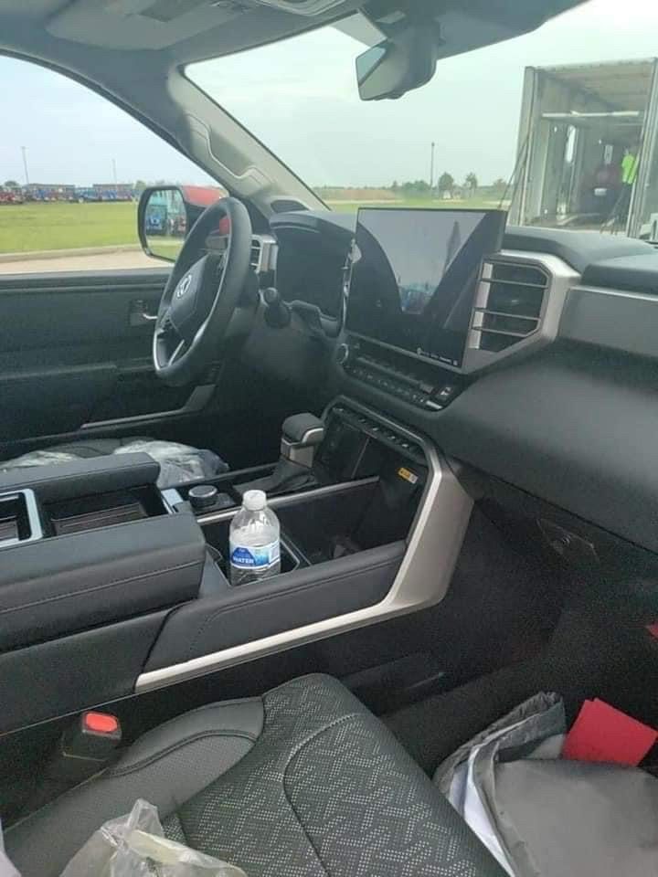 2022 Tundra interior