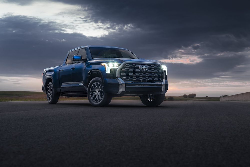 Ordering a 2022 Toyota Tundra