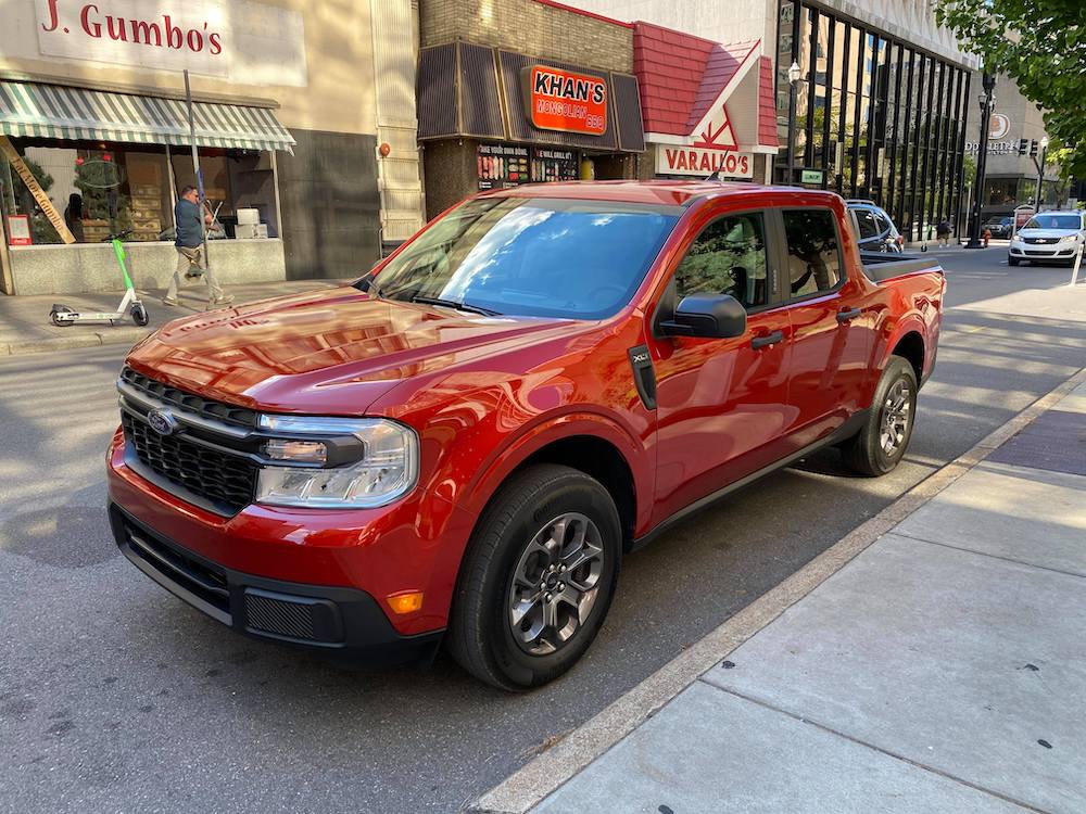 2022 Ford Maverick bed
