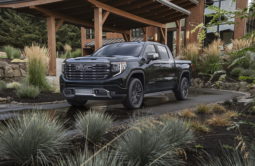 2022 GMC Sierra is made from light metals