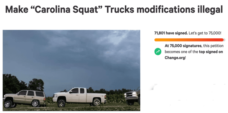 Why on earth would you want to raise the front and lower the back of a truck?