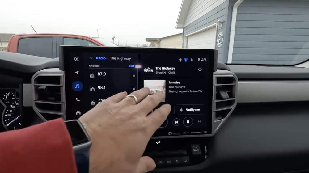 2022 Tundra Infotainment Update