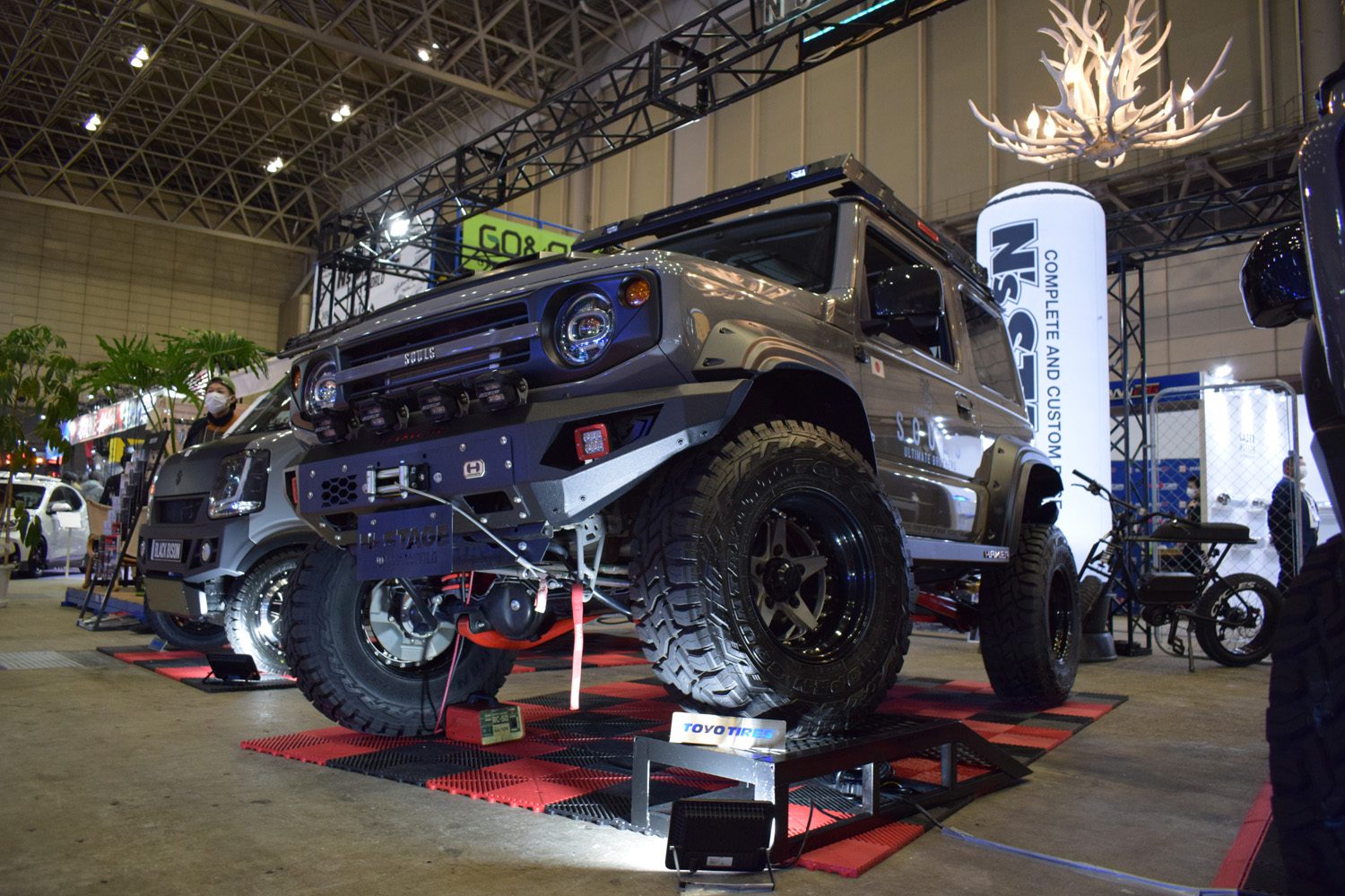 Tokyo Auto Salon 2022 spring suspension testing