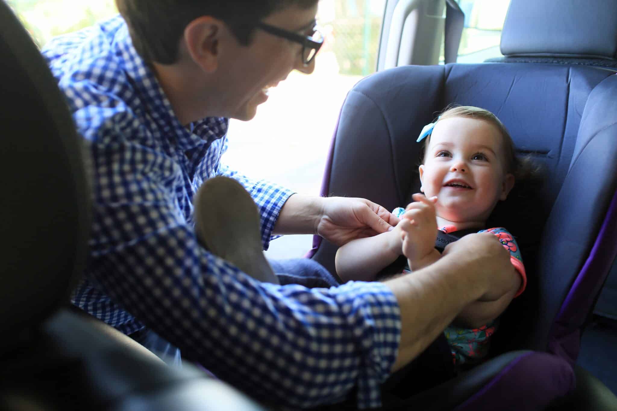 Car seats in full-size trucks