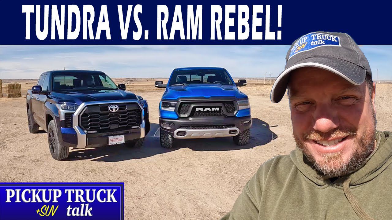 2022 Toyota Tundra vs. 2022 RAM 1500 Rebel G/T