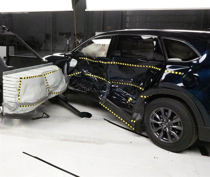 midsize SUV side crash tests