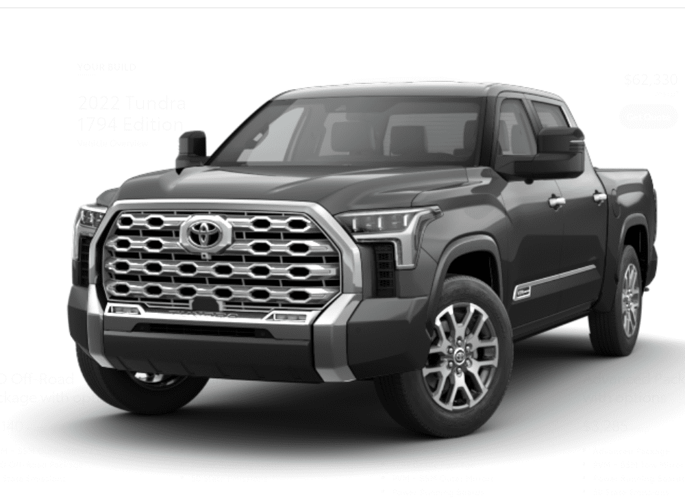 2022 Toyota Tundra Off-Road