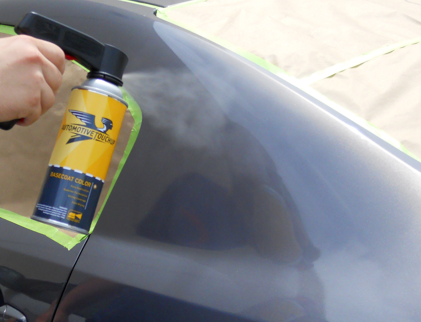 DIY paint job spray can