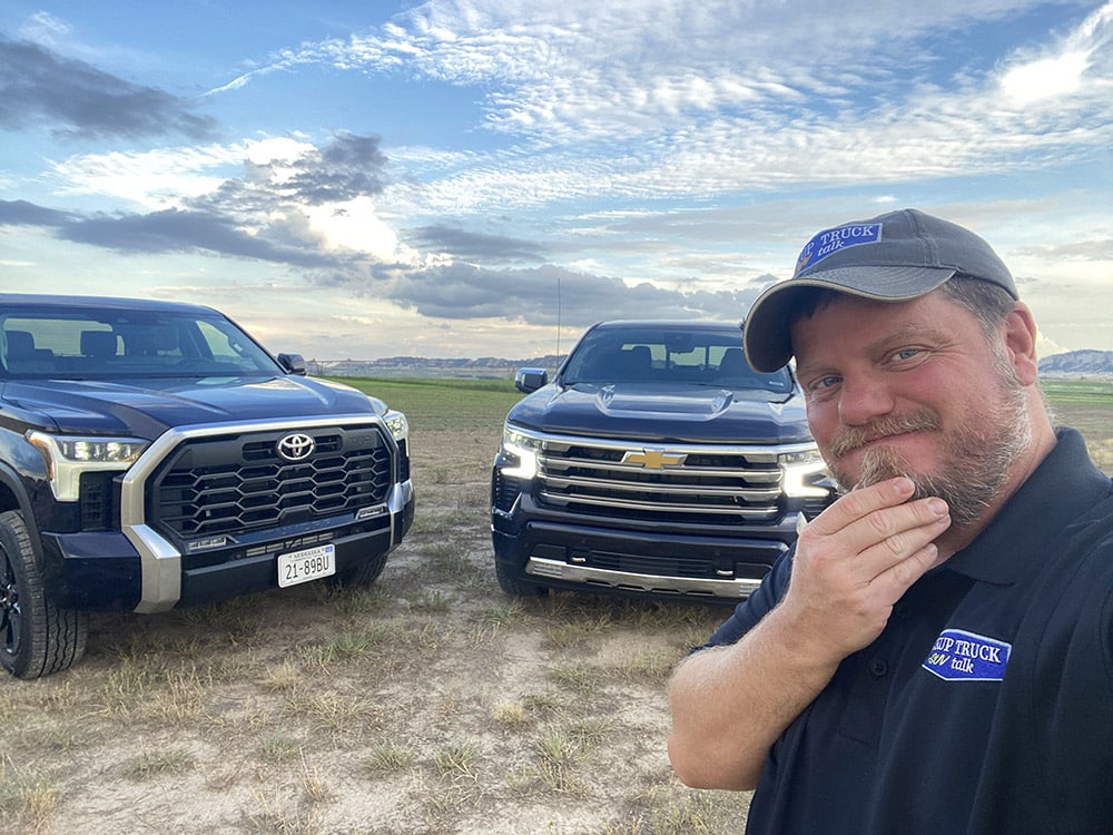 2022 Tundra and 2022 Silverado comparison