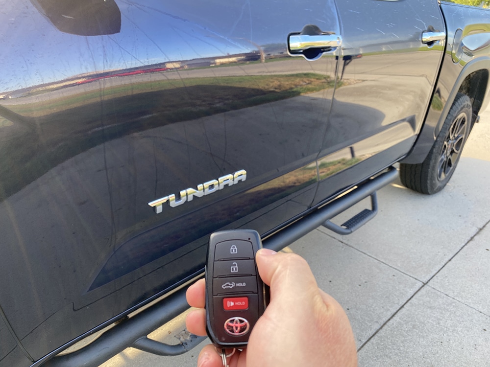 Toyota Tundra remote start