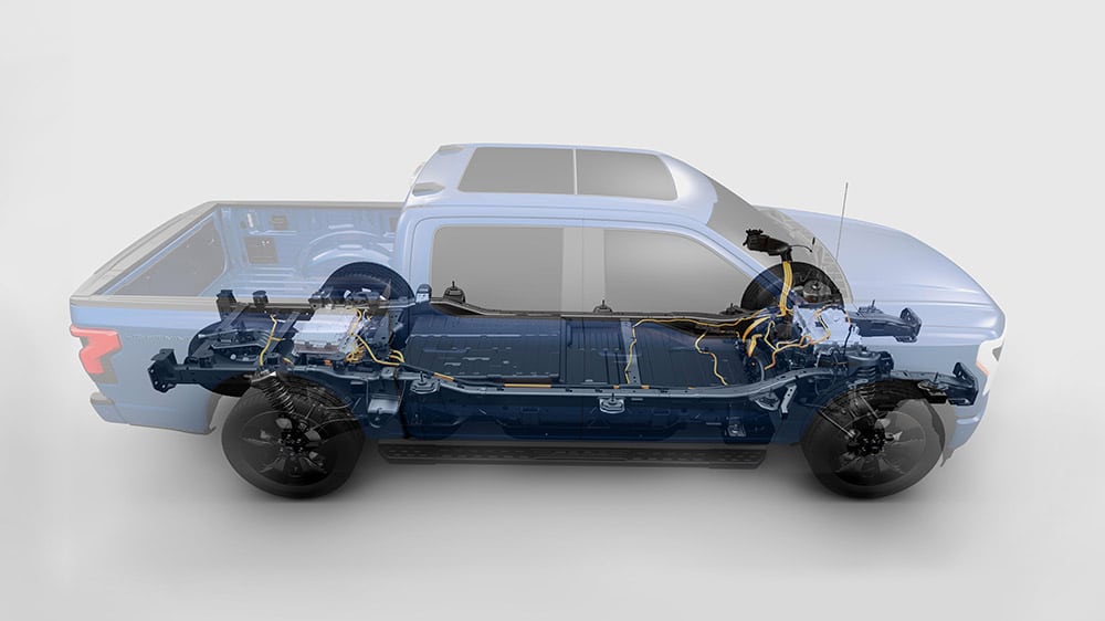 Ford F-150 Lightning battery