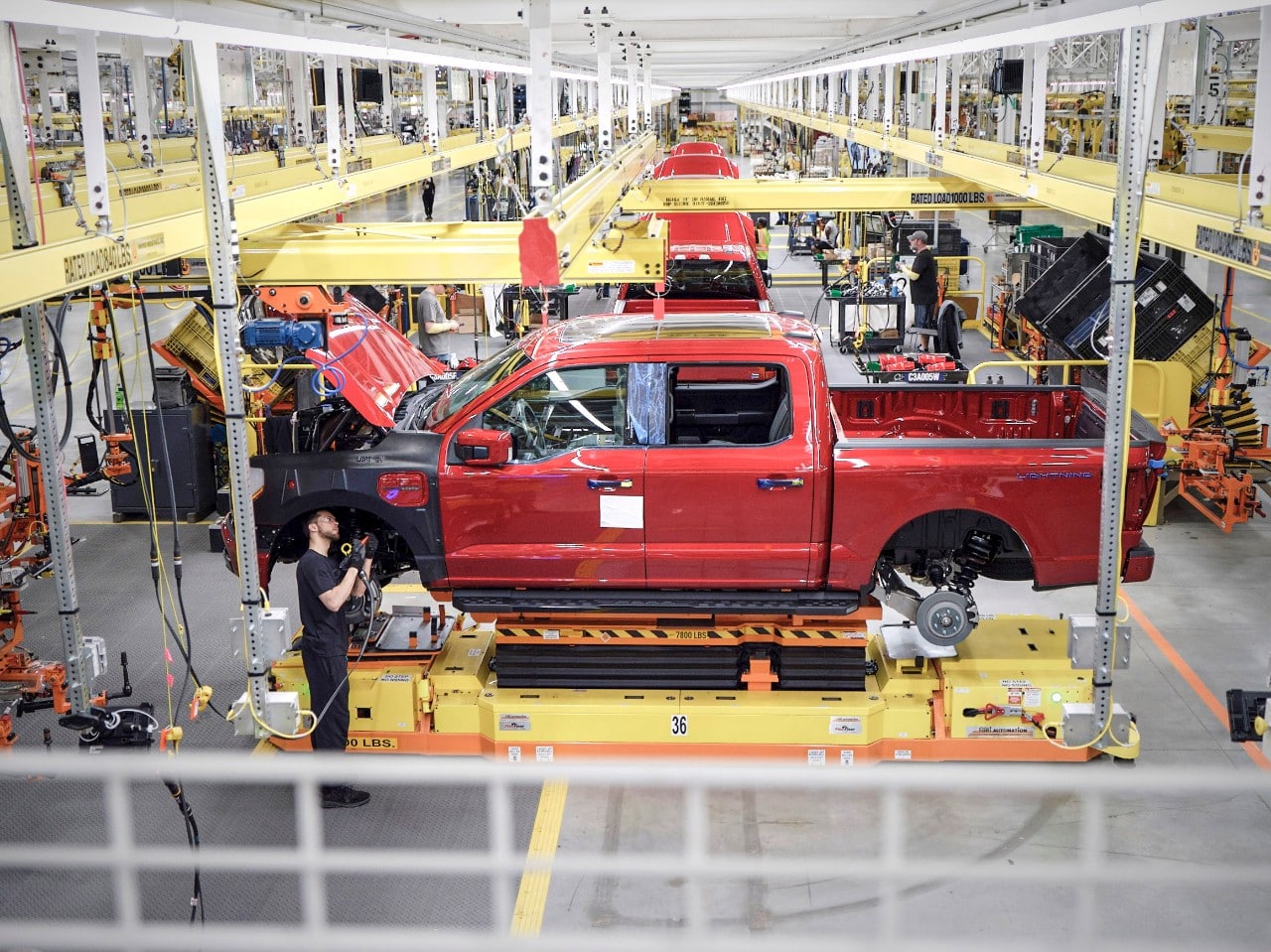 Ford F-150 Lightning production halt
