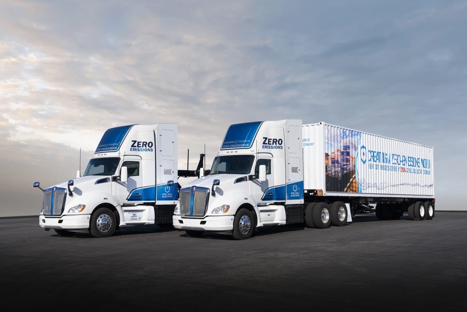 hydrogen fuel cell trucks