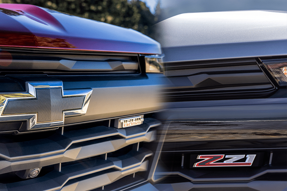 2023 Chevy Colorado Trail Boss vs Z71