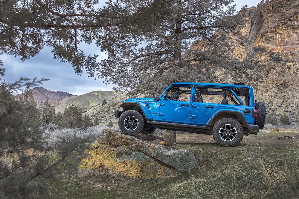 2024 Jeep Wrangler 4xe specifications chart