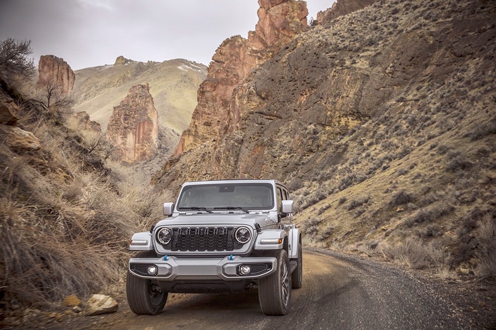 2024 Jeep Wrangler specification chart