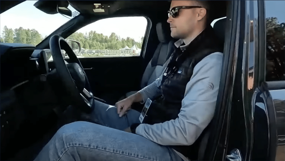 2024 Toyota Tacoma seating position