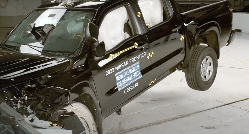 midsize trucks crash testing