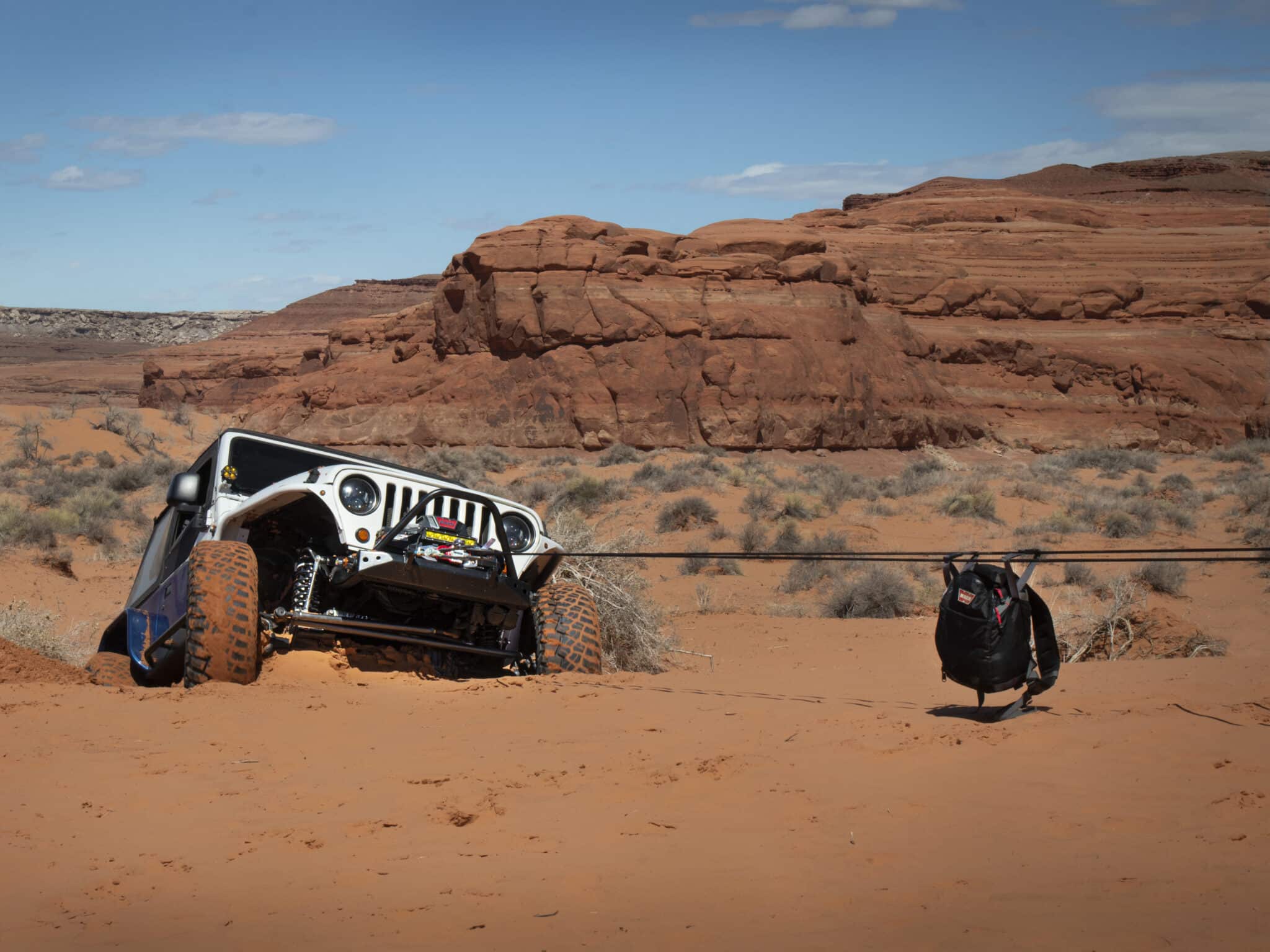 using a winch
