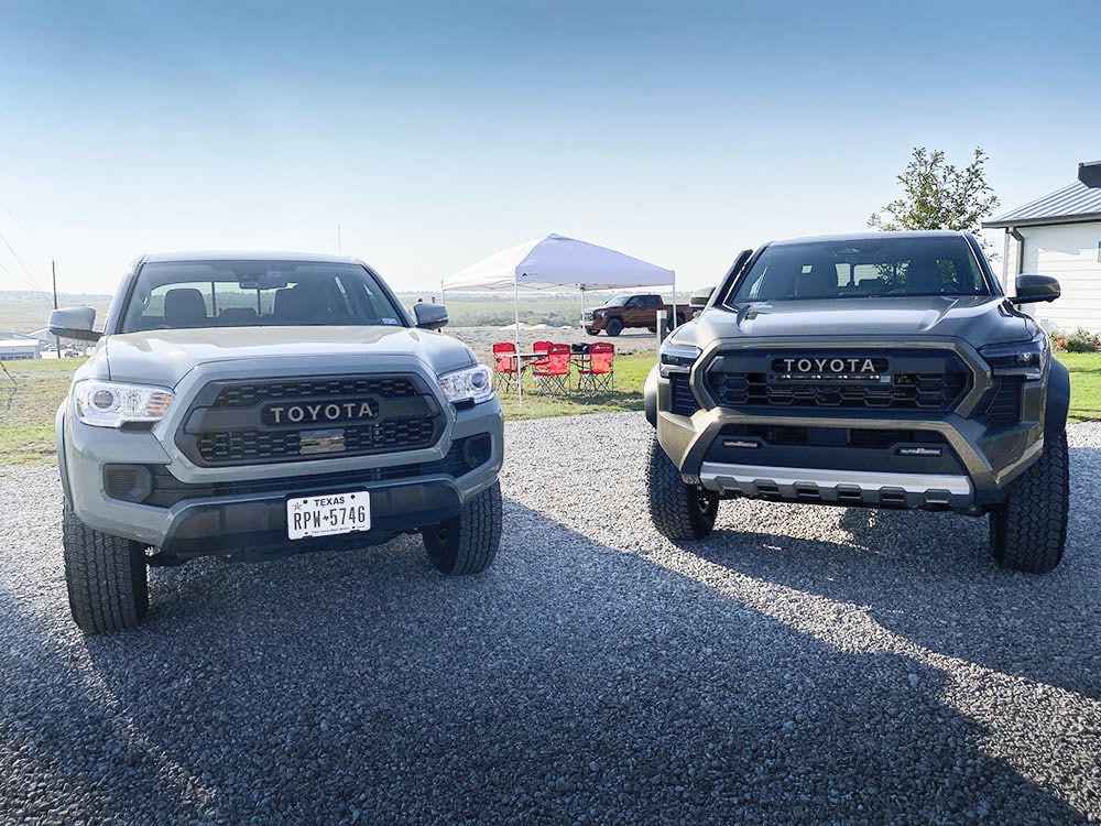new vs old tacoma 2024 toyota tacoma review
