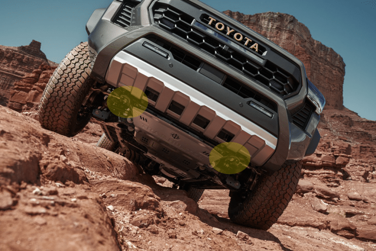 tacoma tow hooks
