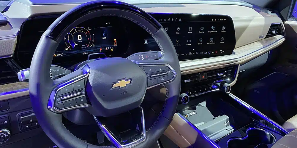 2025 chevy tahoe interior