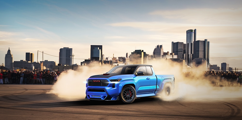 tacoma x runner concept burnout